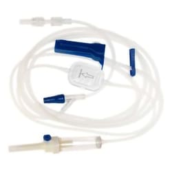 Med Vet International McKesson IV Pump Set, 10 Drops / mL Drip Rate, 102 Inch Tubing, 1 Port, TCBINF6480-A, 50/Box
