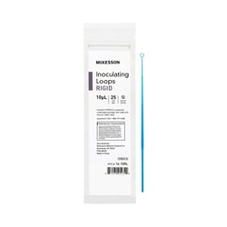 Med Vet International McKesson Inoculating Loop, Dark Blue,10 ?L, 20-Centimeter Length, 16-10RL, 1000/Case