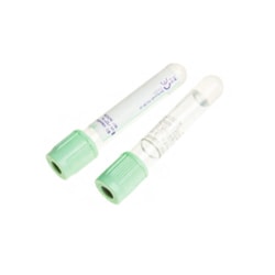 Med Vet International&nbsp;BD Vacutainer Barricor, Blood Collection Tube, Plastic, 4.5mL, 13 x 100mm, Lime, 100/Box