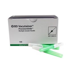 Med Vet International BD Vacutainer, PrecisionGlide Needles, 21G x 1.5in,