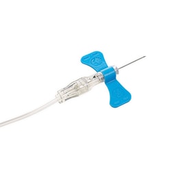 Med Vet International BD Vacutainer UltraTouch™ Push Button Blood Collection Set, 21 Gauge, 3/4 Inch Needle Length, Safety Needle, 12 Inch Tubing, Sterile, 50/Box