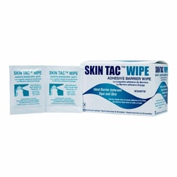 Med Vet International&nbsp;Skin Barrier Wipe Skin Tac&trade; 78 to 82% Strength Isopropyl Alcohol Individual Packet NonSterile, MS407-W, 50/Box