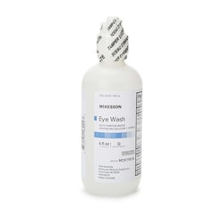 Med Vet International McKesson Eye Wash Solution, 4-ounce Squeeze Bottle,