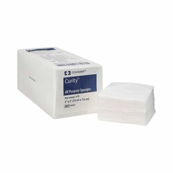 Med Vet International&nbsp;Nonwoven Sponge Curity&trade;, 4-Ply, 3 X 3 Inch, NonSterile 4-Ply Square, 9023, 4000/Case