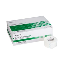 Med Vet International McKesson Paper Medical Tape, 1 Inch x 10 Yard, White, 16-47310, Each