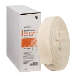 Med Vet International McKesson Beige Cotton Tubular Stockinette, 2 Inch x 25 Yard, 16-4T-225, 12/Case