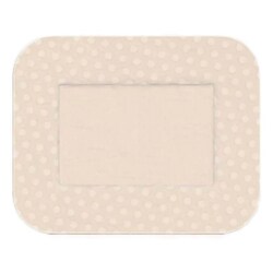 Med Vet International Mepilex Thin Foam Sterile Border Dressing, Flex Lite, 1-3/5 X 2in, Border Film Backing Silicone, Adhesive, 581011, 10/Box