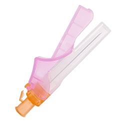 Med Vet International&nbsp;Safety Hypodermic Needle Eclipse&trade; 1 Inch Length 25 Gauge Thin Wall Hinged Safety Needle, 305761, 100/Box