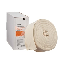 Med Vet International McKesson Beige Cotton Tubular Stockinette, 4 Inch x 25 Yard, 16-4T-425, 10/Case