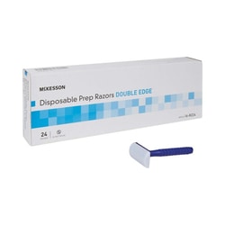 Med Vet International&nbsp;McKesson Single-Blade Razor, Double-Edged, Disposable, 16-RZ24, Each
