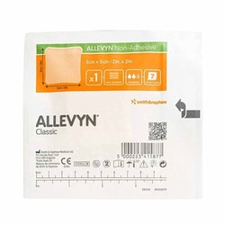 Med Vet International Foam Dressing Allevyn 2 X 2 Inch Without Border Film Backing Nonadhesive Square Sterile, 66027643, 10/Box