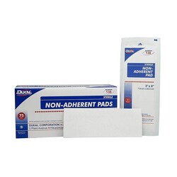 Med Vet International Dukal™ Nonadherent Dressing, 3 x 8 inch, Sterile, 138, 75/Box