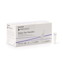 Med Vet International&nbsp;McKesson Hypodermic Needle, 31 Gauge, 1/4 Inch Length, 16-N6MMPA, 100/Box
