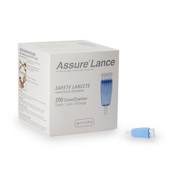 Med Vet International Assure Lance Safety Lancet, Sterile, 980228, 4800/Case