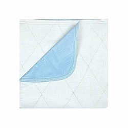 Med Vet International Reusable Underpad Beck's Classic 18 X 24 Inch Polyester / Rayon Heavy Absorbency, BV7118BLPB, Each