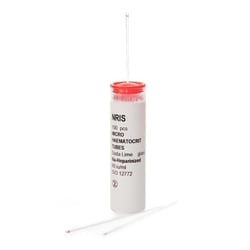 Med Vet International McKesson Capillary Blood Collection Tube, 1.1 x 75 mm, 75 µL, 100/Vial, 177-51613, 10 Vials