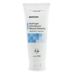 Med Vet International McKesson Hydrogel Amorphous Dressing, 3 oz., 1722,