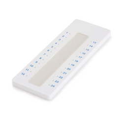 Med Vet International McKesson Capillary Tube Holding Tray, 24 Place, 553, Each