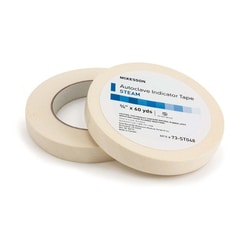Med Vet International&nbsp;McKesson Steam Indicator Tape, 3/4 Inch x 60 Yard, 73-ST48, Each