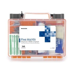 Med Vet International&nbsp;McKesson 50-Person First Aid Kit, 59801, 12/Case