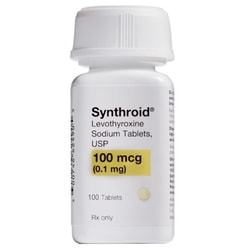 Med Vet International Levothyroxine Tablets 0.1mg, 100 tablets