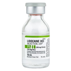 Med Vet International 1% Lidocaine Injection, 10mg/mL, 10mL, MDV