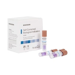 Med Vet International McKesson Sterilization Biological Indicator Vial,
