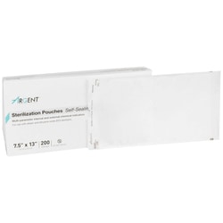 Med Vet International&nbsp;McKesson Argent Sure-Check Sterilization Pouch, 7½ x 13 Inch, 73-SSP383, 200/Box