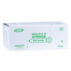 Med Vet International AHS Syringe & Needle, 1mL, Permanent Needle, 29G X 1/2