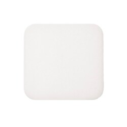 Med Vet International Foam Dressing Mepilex 4 X 4 Inch Without Border Film Backing Silicone Adhesive Square Sterile, 294199, 5/Box
