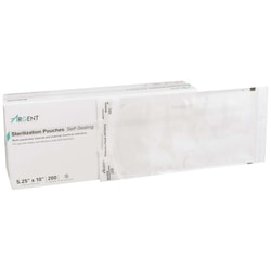 Med Vet International&nbsp;McKesson Argent Sure-Check Sterilization Pouch, 5-1/4 x 10 Inch, 73-SSP382, 200/Box