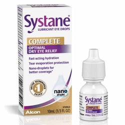 Med Vet International&nbsp;Eye Lubricant Systane Complete 10 mL Eye Drops, 30065048110, Each