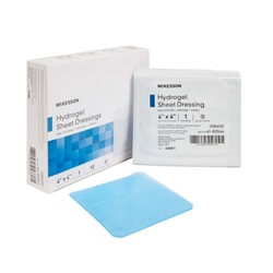 Med Vet International&nbsp;McKesson Hydrogel Dressing, 4 x 4 Inch, 61-82044, Each
