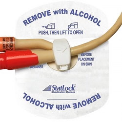 Med Vet International&nbsp;Foley Stabilization Device Statlock Sterile, Tricot Anchor Pad, Adult, FOL0102, Each