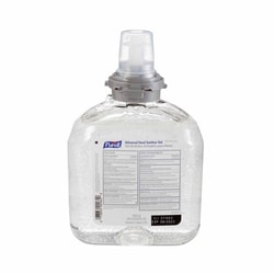 Med Vet International Hand Sanitizer Purell Advanced 1,200 mL Ethyl Alcohol Gel Dispenser Refill Bottle, 5456-04, 4/Case