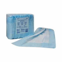 Med Vet International Disposable Underpad TENA Regular 23 X 36 Inch Fluff Light Absorbency, 352, 150/Case