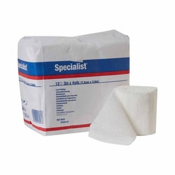 Med Vet International&nbsp;Cast Padding Undercast Specialist 3 Inch X 4 Yard Cotton / Rayon NonSterile, 9043, 12/Bag