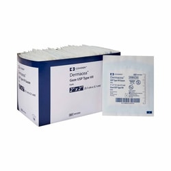 Med Vet International Gauze Sponge Dermacea™ 2 X 2 Inch, Sterile 8-Ply Square, 441204, 2/Pack