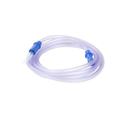Med Vet International&nbsp;Dynarex Suction Connection Tubing w/Male Connector, Non-Conductive, 3/16