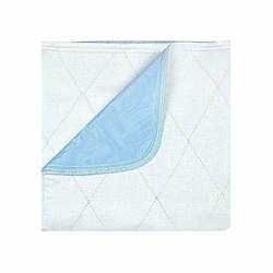 Med Vet International Reusable Underpad Beck's Classic 24 X 36 Inch Polyester / Rayon Moderate Absorbency, BV7124BLPB, Each