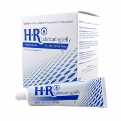 Med Vet International&nbsp;Lubricating Jelly HR 4 oz. Tube Sterile, 201, Each
