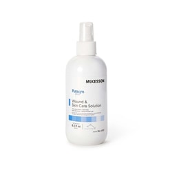 Med Vet International&nbsp;McKesson Puracyn Plus Wound Irrigation Solution, 8½ oz. Pump Bottle, 186-6002, Each