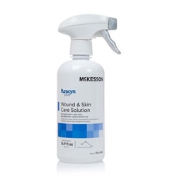 Med Vet International McKesson Puracyn Plus Wound Irrigation Solution, 16.9 oz. Spray Bottle, 186-6004, 6/Case