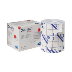 Med Vet International Omnifix Nonwoven Dressing Retention Tape, 4 Inch x 10 Yard, White, 900603, Each
