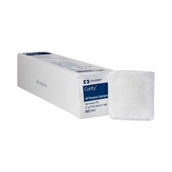 Med Vet International&nbsp;Nonwoven Sponge Curity&trade; 2 X 2 Inch, NonSterile 4-Ply Square, 9022, 200/Bag