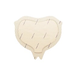 Med Vet International&nbsp;Foam Dressing Mepilex Border Sacrum 6-1/3 X 7-9/10 Inch With Border Film Backing Silicone Adhesive Sacral Sterile, 282055, Each