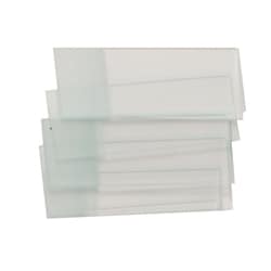 Med Vet International&nbsp;Dynarex Microscope Slides, Clear, corner grounded, 3