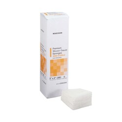 Med Vet International&nbsp;McKesson NonSterile Gauze Sponge, 8-Ply, 2 x 2 Inch, 22802000, 5000/Case