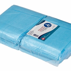 Med Vet International Disposable Underpad Dynarex 23 X 36 Inch Fluff Light