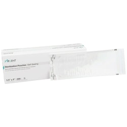 Med Vet International&nbsp;McKesson Argent Sure-Check Sterilization Pouch, 3½ x 9 Inch, 73-SSP381, 2000/Case